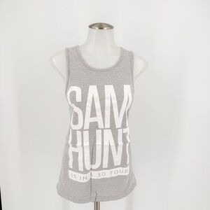 Sam Hunt “15 in a 30 tour” Gray Women's Muscle Tee